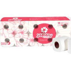 Giấy vệ sinh cuộn nhỏ Japani Premium10 | JPP10 - Thế Giới Giấy - Công Ty Cổ Phần Thế Giới Giấy